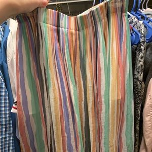 Zara Rainbow Skirt Medium